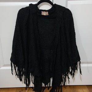 Hooded shrug